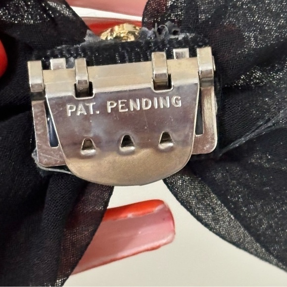 Vintage shoe clips rhinestones Pat Pending #213 - Picture 4 of 8